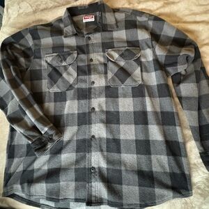 Wrangler Gray Plaid Shirt